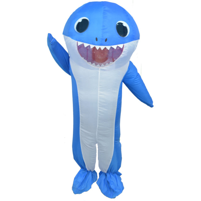 Scary Inflatable Shark Costume For Halloween