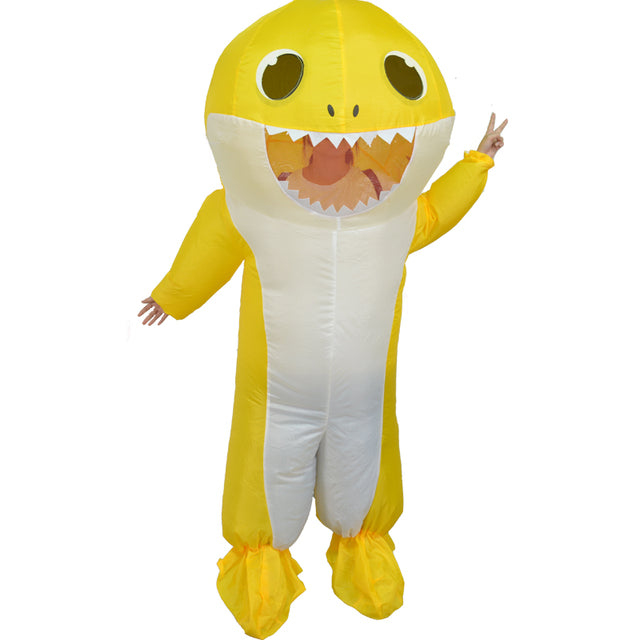 Scary Inflatable Shark Costume For Halloween