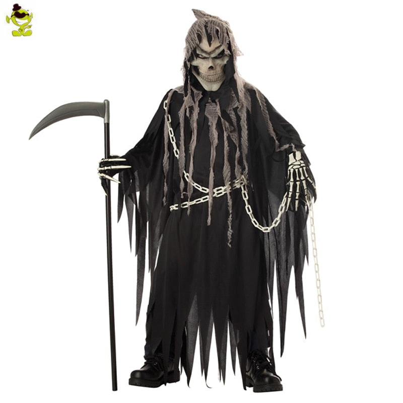 Halloween Mr.Grim Costume Cosplay Outfit for adults