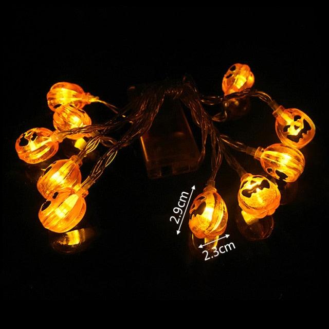 10Led Halloween Pumpkin Ghost Skeletons - All Halloween Costumes