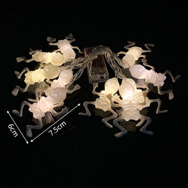 10Led Halloween Pumpkin Ghost Skeletons - All Halloween Costumes
