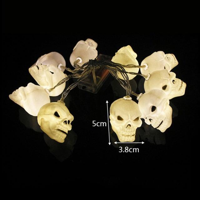 10Led Halloween Pumpkin Ghost Skeletons - All Halloween Costumes