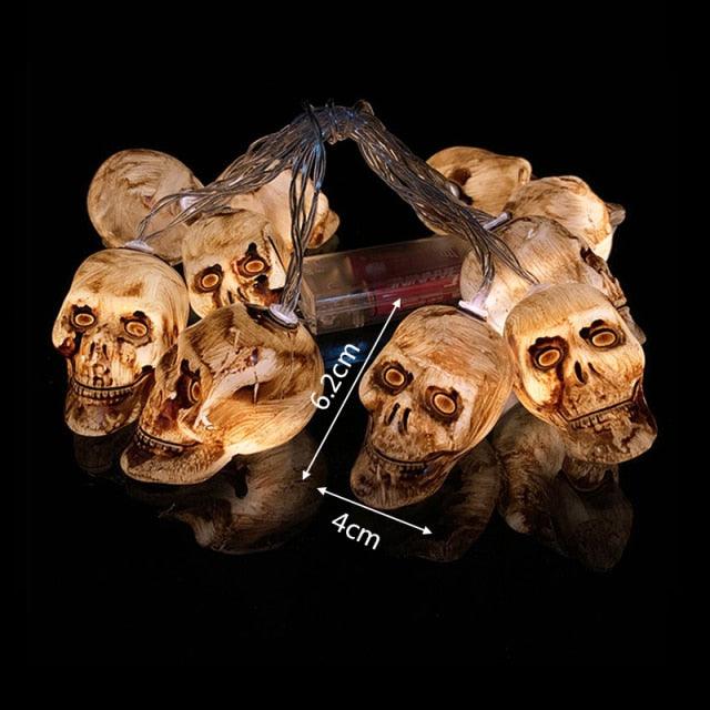 10Led Halloween Pumpkin Ghost Skeletons - All Halloween Costumes