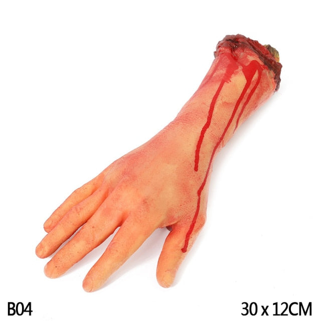 Horror Halloween Party Props Bloody Hand