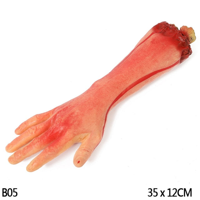 Horror Halloween Party Props Bloody Hand