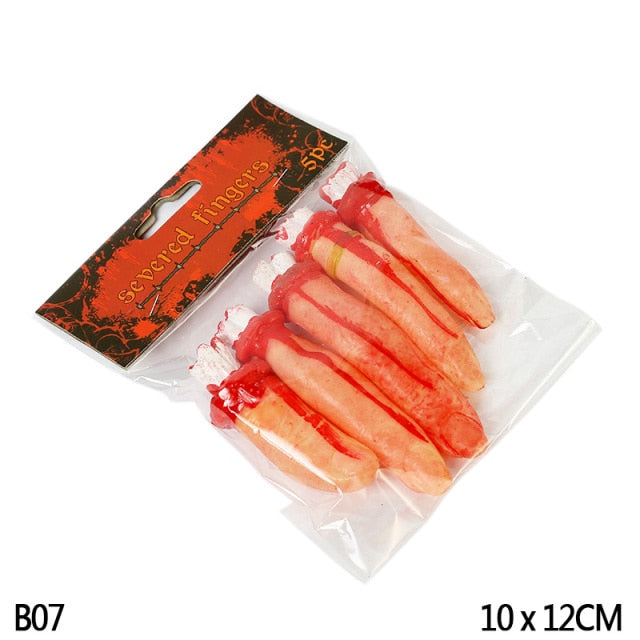 Horror Halloween Party Props Bloody Hand