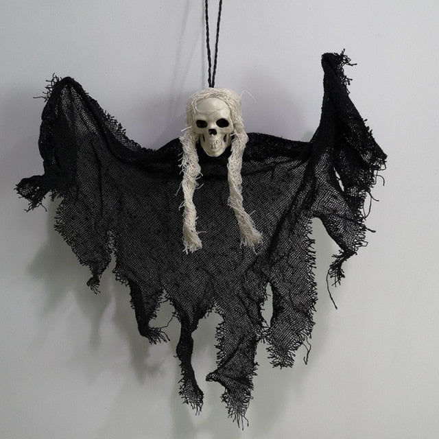 Halloween Hanging Skull Head Ghost