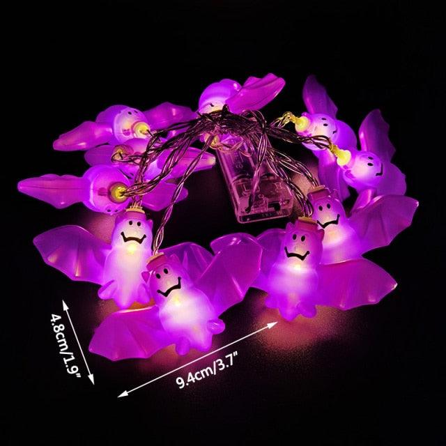 10Led Halloween Pumpkin Ghost Skeletons - All Halloween Costumes