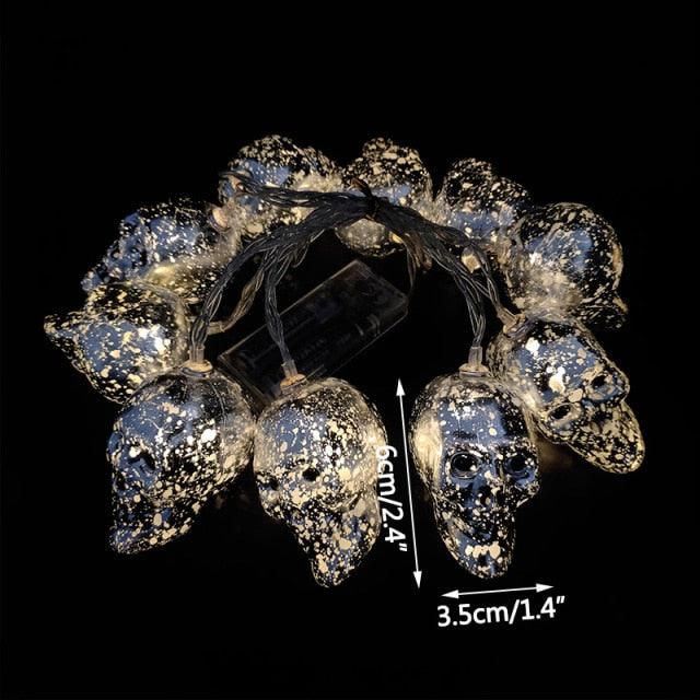 10Led Halloween Pumpkin Ghost Skeletons - All Halloween Costumes