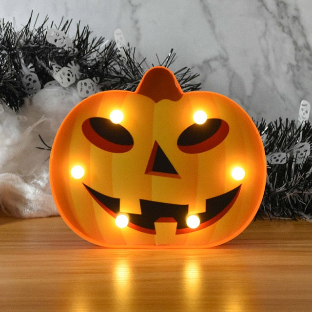 Halloween Decoration Pumpkin Spider Lights
