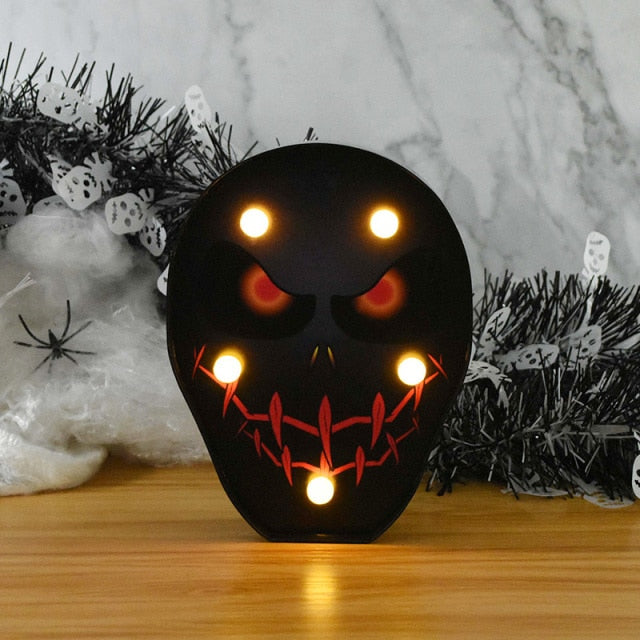 Halloween Decoration Pumpkin Spider Lights