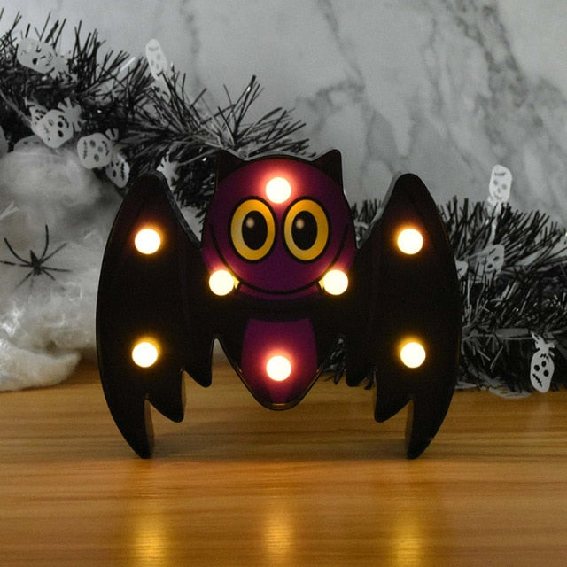 Halloween Decoration Pumpkin Spider Lights