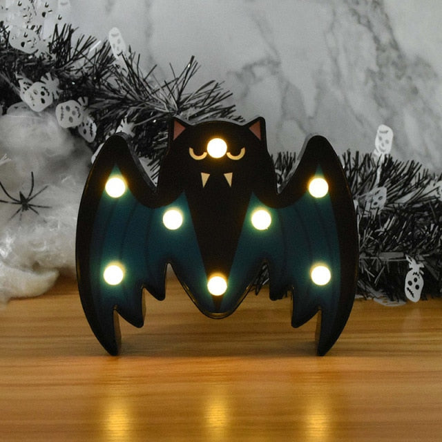Halloween Decoration Pumpkin Spider Lights