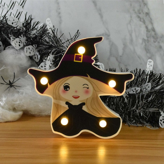 Halloween Decoration Pumpkin Spider Lights
