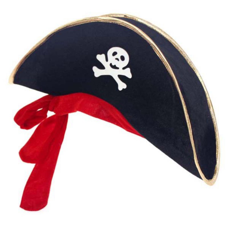 Caribbean Pirate Hat for Halloween – adults