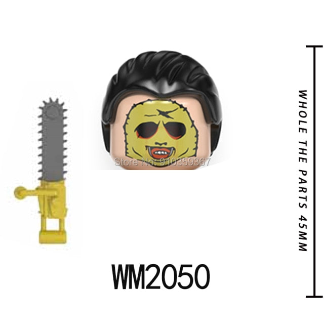 Single Sell Halloween Clown Action Figure