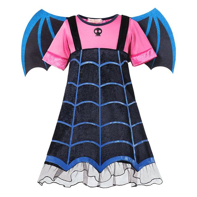 Disney Vampirina Cosplay Princess Dress Costume