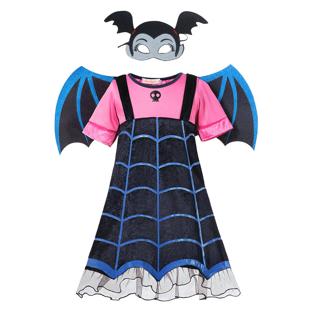 Disney Vampirina Cosplay Princess Dress Costume