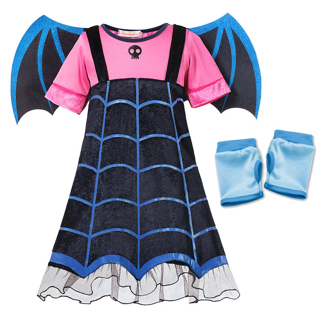 Disney Vampirina Cosplay Princess Dress Costume