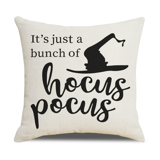 Pumpkin Cushion Cover For Halloween