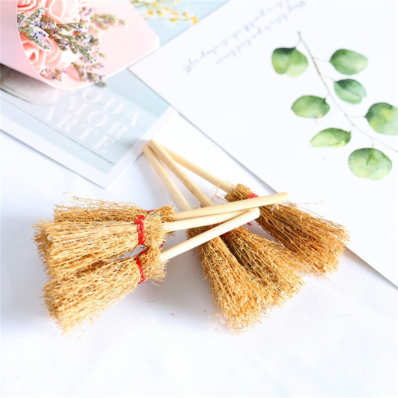 Mini Halloween Witch Broom For Hanging decoration