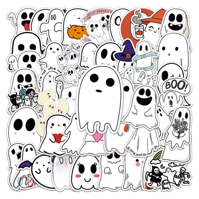 Waterproof Halloween Demon Kawaii Sticker