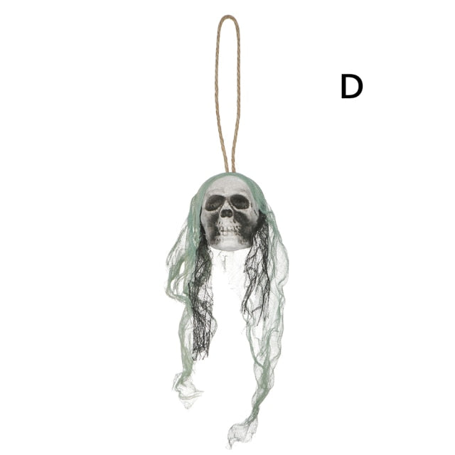 Human Skull Head Skeleton Hanging Skull