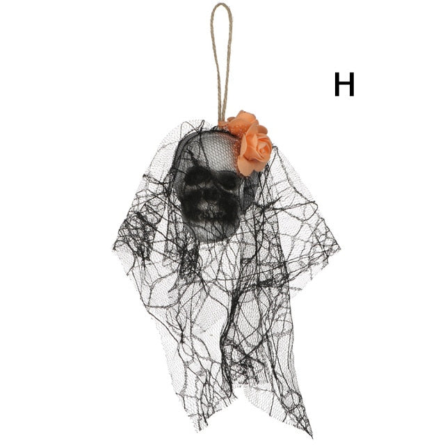 Human Skull Head Skeleton Hanging Skull