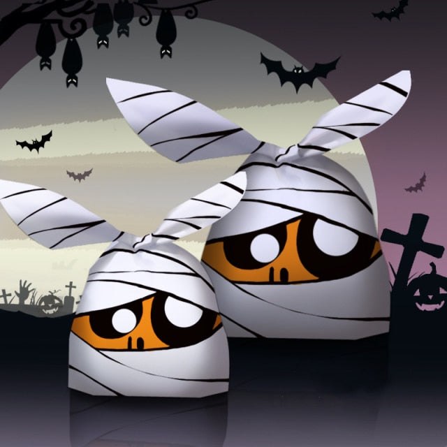 Halloween Bag With Candy Packaging