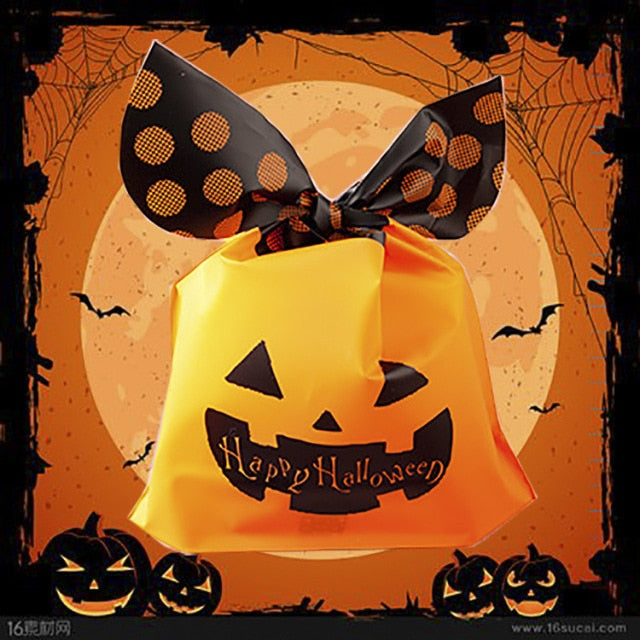Halloween Bag With Candy Packaging