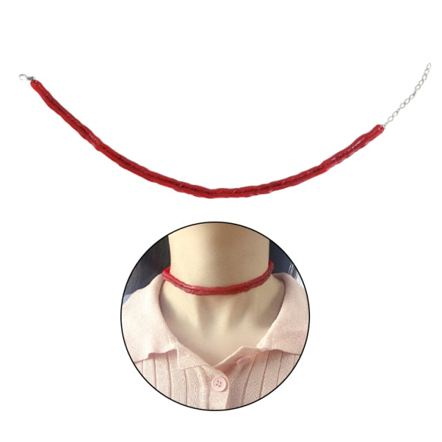 Scary Blood Drip Vampire Choker