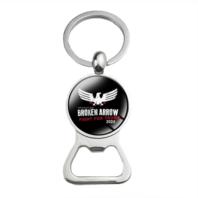 Donald Trump Themed Keychain