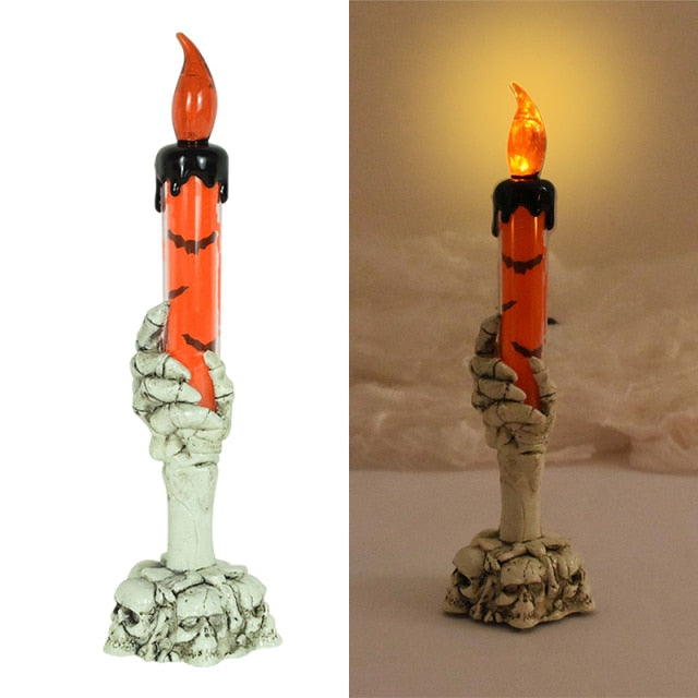 Skeleton Hand LED Candle Light For Halloween