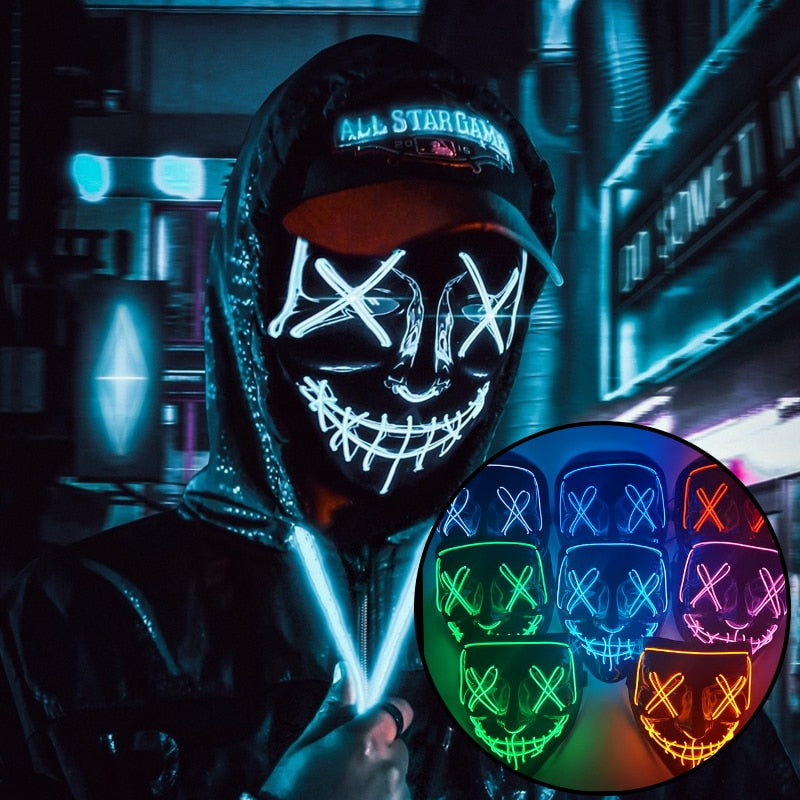 Light Up Masks For Halloween
