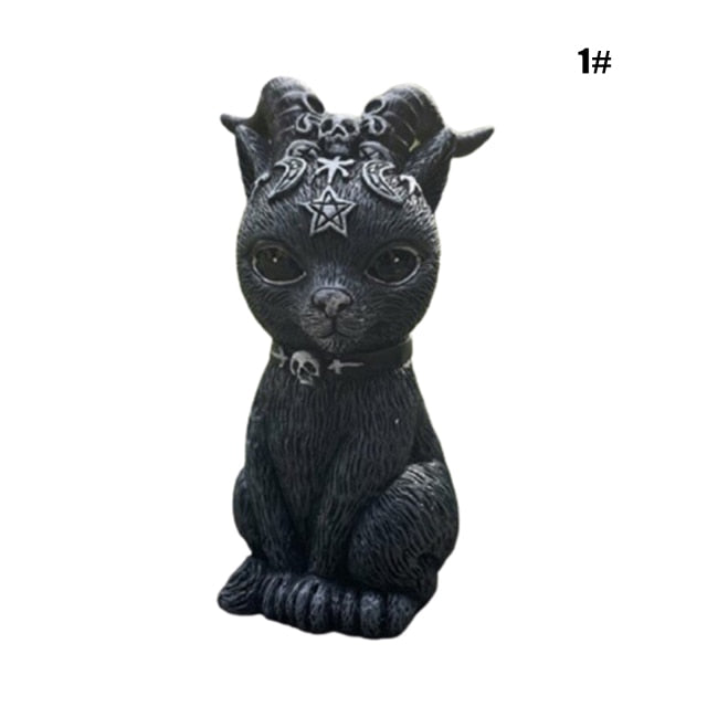 Resin Desktop Decoration Cat Sculpture