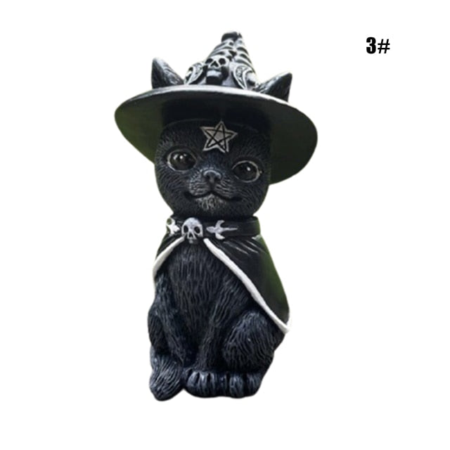 Resin Desktop Decoration Cat Sculpture