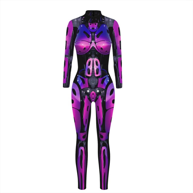 Sexy Slim Robot Costume