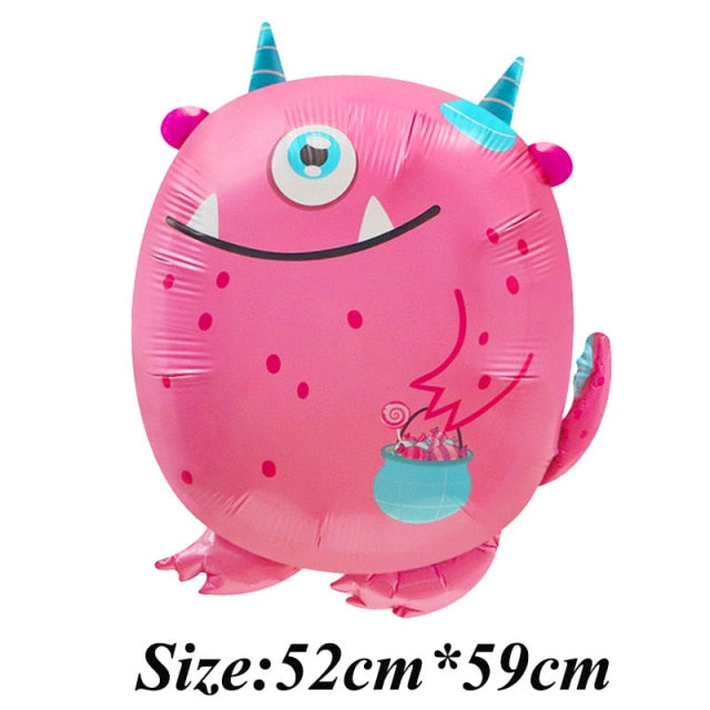 Cartoon Alien Foil Monster Helium Balloon