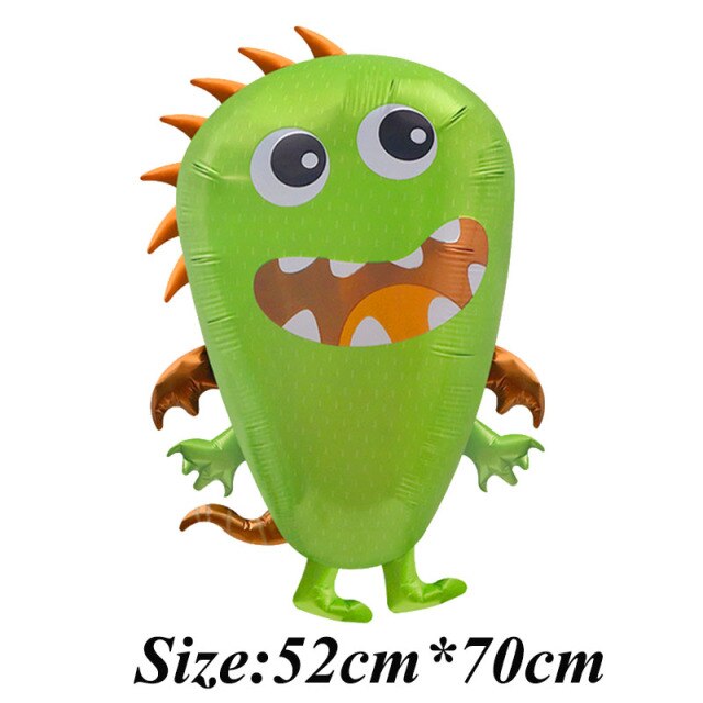 Cartoon Alien Foil Monster Helium Balloon