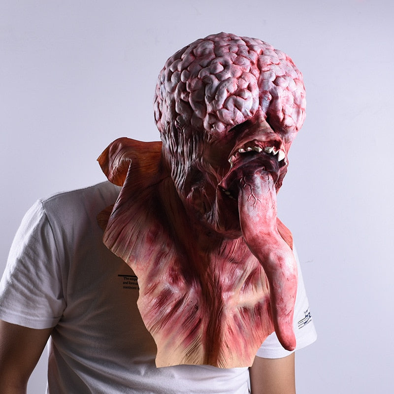 Long Tongue Horror Halloween Mask for adults
