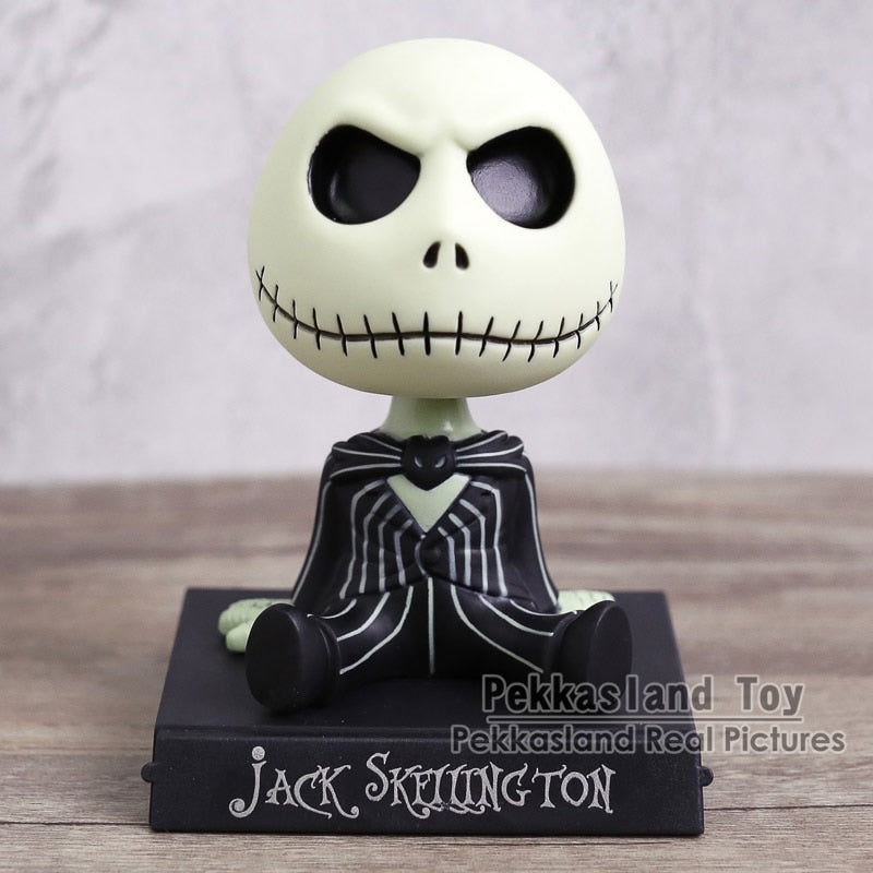 Halloween Jack Bobble Head Figurine For Decoration