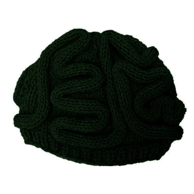 Spoof Horror Brain Hat Halloween Beanie Adult Cap