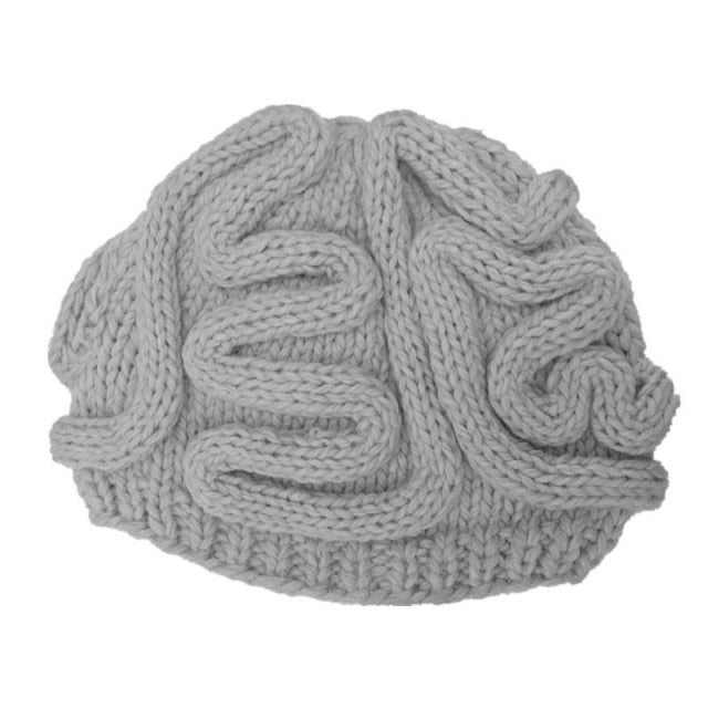 Spoof Horror Brain Hat Halloween Beanie Adult Cap
