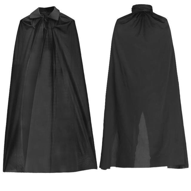 Scary Devil Role Witch Vampire Long Cape