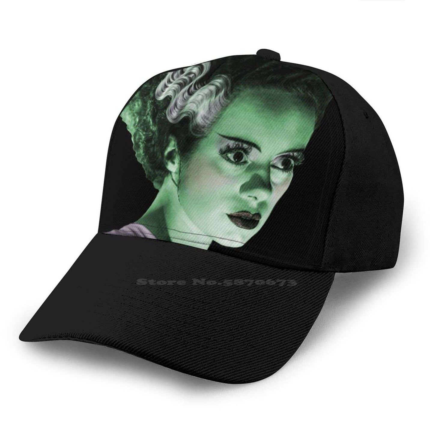 The Bride Lives! Flat Cap Curved Hat