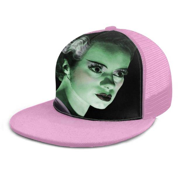 The Bride Lives! Flat Cap Curved Hat