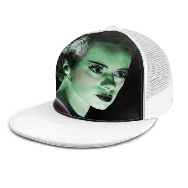 The Bride Lives! Flat Cap Curved Hat