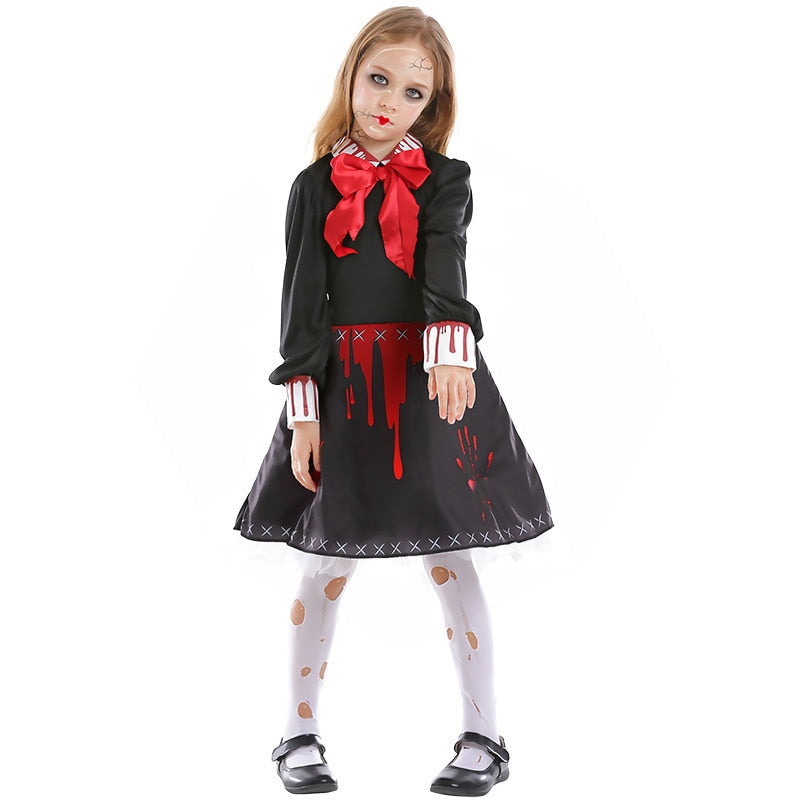 Bloody Gothic Dress For Halloween
