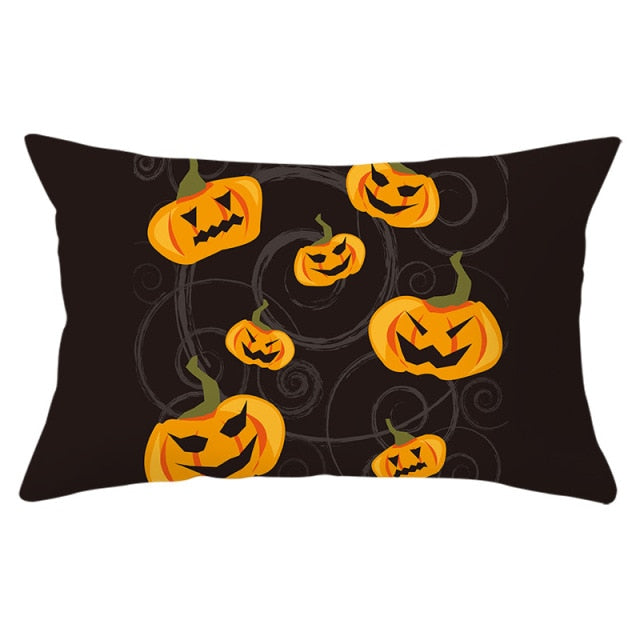 Cartoon Animals Letters Printed Pillowcase