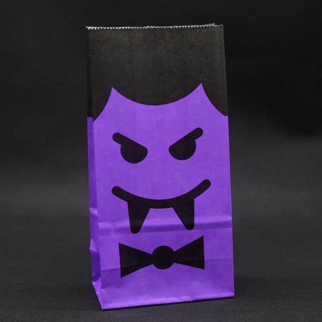 Kraft Paper Halloween Snacks Bag